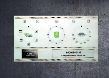 CATA 65DME40135 compatible fascia sticker set. (image for) CATA 65DME40135 compatible fascia sticker set.