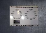 (image for) GE APPLIANCES CT9070SHS compatible fascia sticker set.