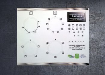 (image for) Lamona HJA3240, 3242, 3300 Compatible fascia sticker set.
